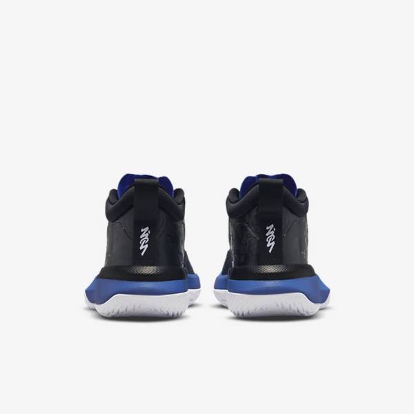 Nike Zion 1 Older Kids' Jordan Shoes Black / Royal / White | NK859NBR