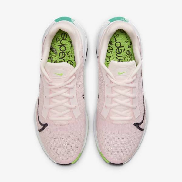 Nike ZoomX SuperRep Surge Endurance Class Women's Training Shoes Light Pink / Green / Black | NK057ADO