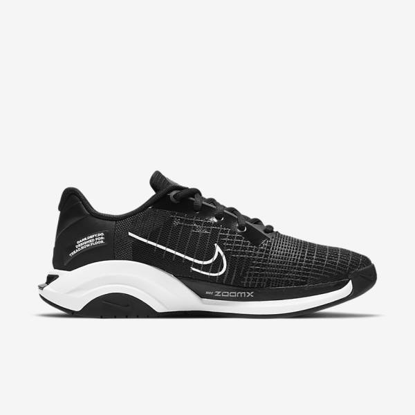 Nike ZoomX SuperRep Surge Endurance Class Women's Training Shoes Black / White | NK623QDV