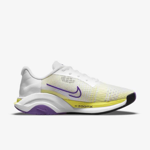 Nike ZoomX SuperRep Surge Endurance Class Women's Training Shoes White / Black / Light Lemon | NK951BYK