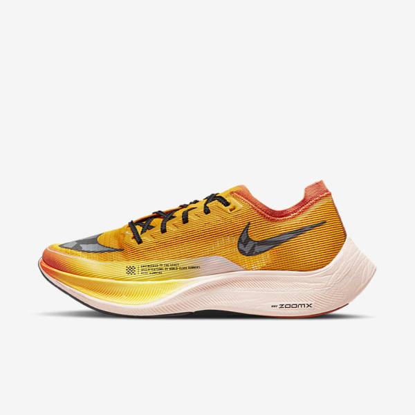 Nike ZoomX Vaporfly NEXT% 2 Ekiden Road Racing Men\'s Running Shoes White / Black / Black | NK431WDV