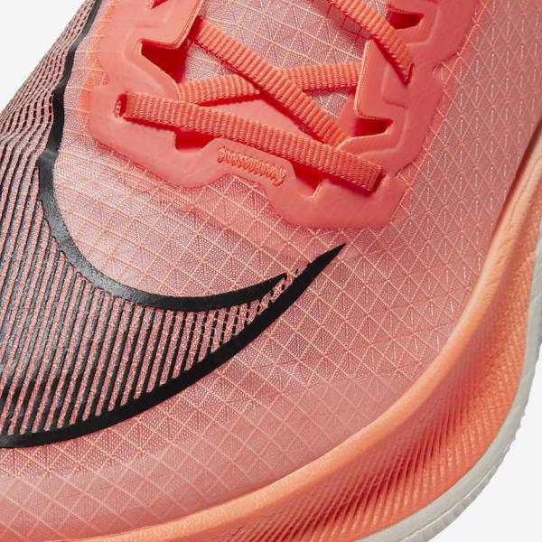 Nike ZoomX Vaporfly NEXT% Road Racing Men's Running Shoes Light Mango / Black / Blue | NK941QCS