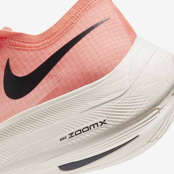 Nike ZoomX Vaporfly NEXT% Road Racing Men's Running Shoes Light Mango / Black / Blue | NK941QCS