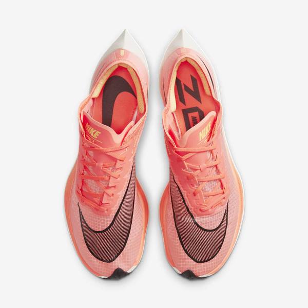 Nike ZoomX Vaporfly NEXT% Road Racing Women's Running Shoes Light Mango / Black / Blue | NK082MSR