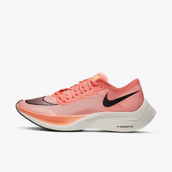 Nike ZoomX Vaporfly NEXT% Road Racing Women\'s Running Shoes Light Mango / Black / Blue | NK082MSR