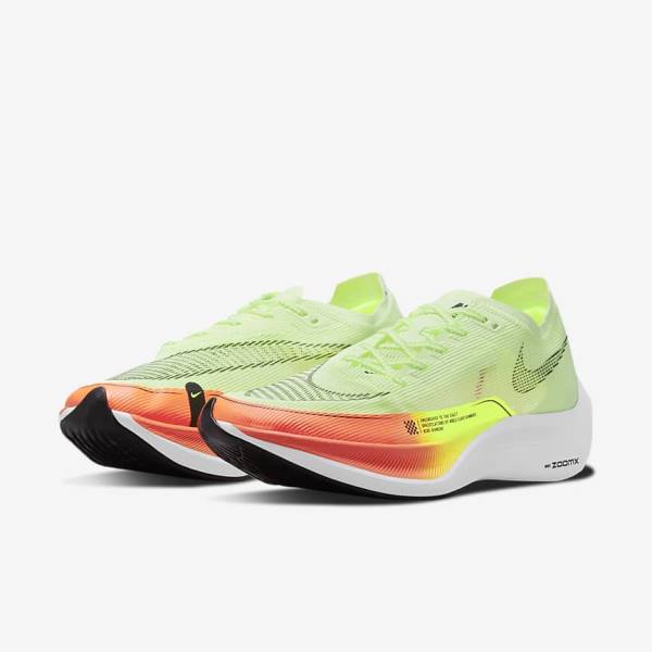 Nike ZoomX Vaporfly Next% 2 Road Racing Men's Running Shoes Orange / Black | NK140JKL