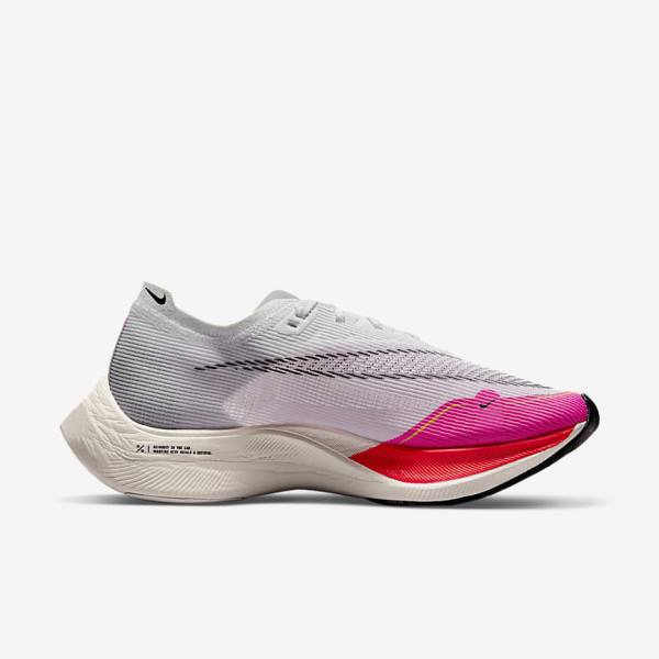 Nike ZoomX Vaporfly Next% 2 Road Racing Women's Running Shoes White / Black / Black | NK198PEF