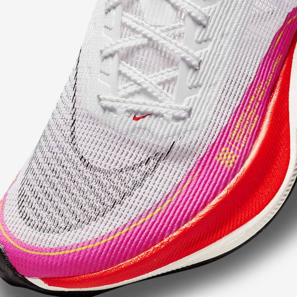 Nike ZoomX Vaporfly Next% 2 Road Racing Women's Running Shoes White / Black / Black | NK198PEF