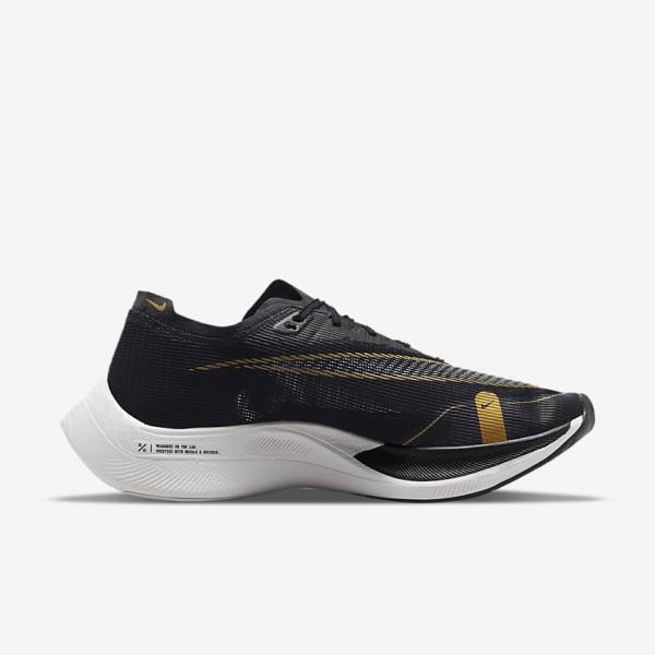 Nike ZoomX Vaporfly Next% 2 Road Racing Men's Running Shoes White / Turquoise / Black / Pink | NK213DKW