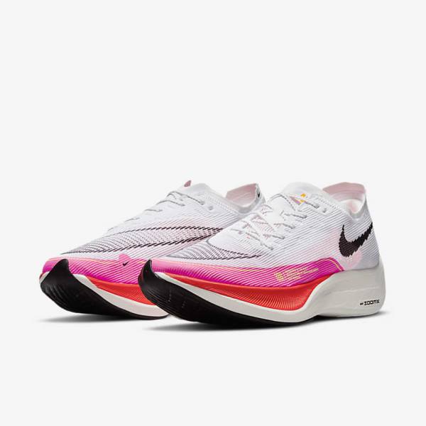 Nike ZoomX Vaporfly Next% 2 Road Racing Men's Running Shoes Gold / Orange / Black | NK537RIZ