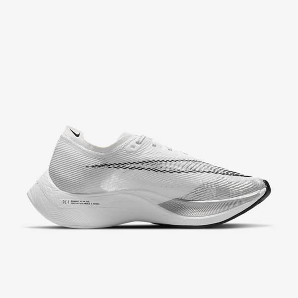 Nike ZoomX Vaporfly Next% 2 Road Racing Women's Running Shoes White / Yellow / Blue | NK541HJM