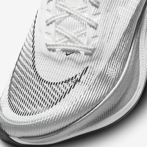 Nike ZoomX Vaporfly Next% 2 Road Racing Women's Running Shoes White / Yellow / Blue | NK541HJM