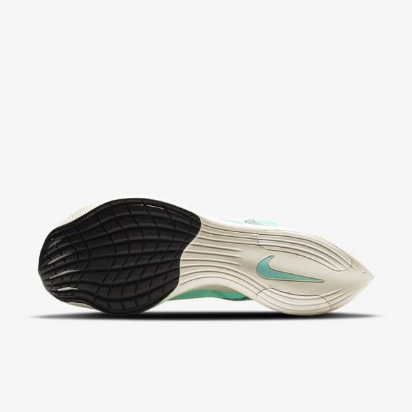 Nike ZoomX Vaporfly Next% 2 Road Racing Men's Running Shoes White / Metal Silver / Black | NK823AMO