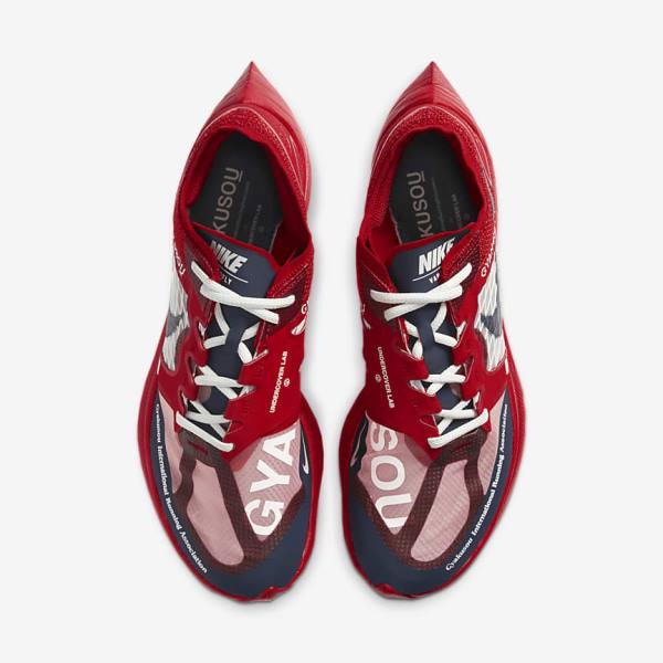 Nike ZoomX Vaporfly Next% x Gyakusou Men's Sneakers Red / Blue | NK042DWK