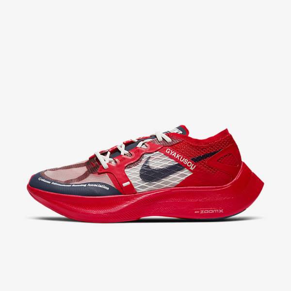 Nike ZoomX Vaporfly Next% x Gyakusou Men\'s Sneakers Red / Blue | NK042DWK