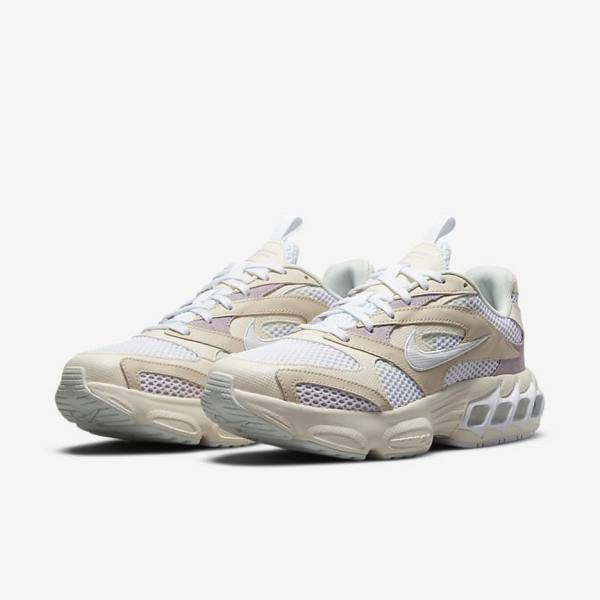 Nike Zoom Air Fire Women's Sneakers White / Purple / White | NK840XZD