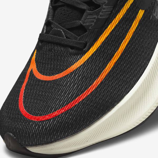 Nike Zoom Fly 4 Road Men's Running Shoes Orange / Black | NK269VGH