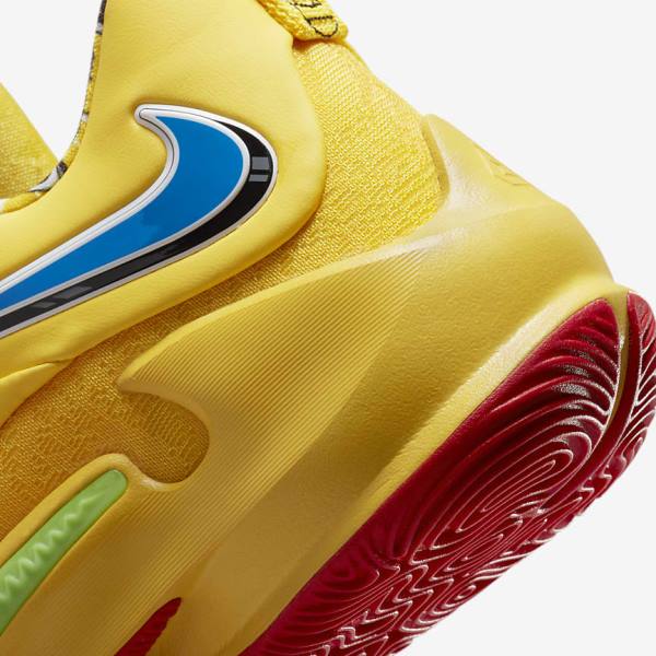 Nike Zoom Freak 3 Men's Basketball Shoes Yellow / White / Red / Black | NK568XET