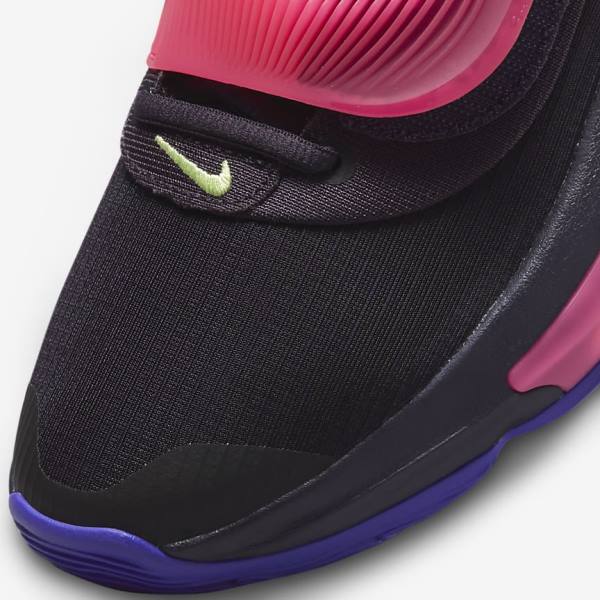 Nike Zoom Freak 3 Men's Basketball Shoes Purple / Pink / Purple / Light Lemon | NK901ABN