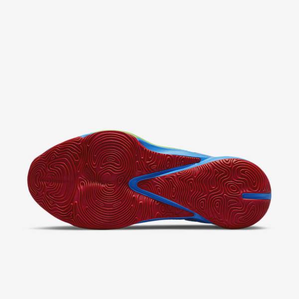 Nike Zoom Freak 3 Men's Basketball Shoes Blue / White / Red / Black | NK975QBK