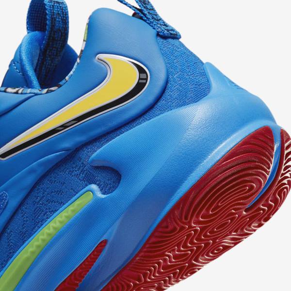 Nike Zoom Freak 3 Men's Basketball Shoes Blue / White / Red / Black | NK975QBK