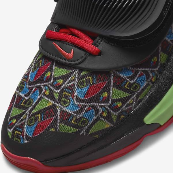 Nike Zoom Freak 3 Women's Basketball Shoes Black / White / Red / Green | NK053UFW