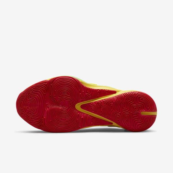 Nike Zoom Freak 3 Women's Basketball Shoes Yellow / White / Red / Black | NK248OAE