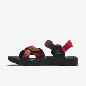 Nike ACG Air Deschutz Men's Sandals Black | NK678JPS