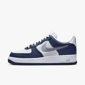 Nike Air Force 1 07 LV8 Men's Sneakers Navy / White / Grey | NK701EHR