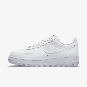 Nike Air Force 1 07 Next Nature Women's Sneakers White / Black / Metal Silver | NK649MSN