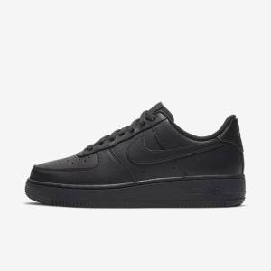 Nike Air Force 1 07 Women's Sneakers Black | NK682KOF