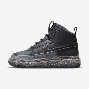 Nike Air Force 1 Boot Men's Sneakers Dark Grey / Black | NK264JRX