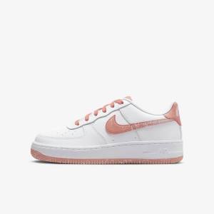 Nike Air Force 1 LV8 Older Kids' Sneakers White / Light | NK172REB