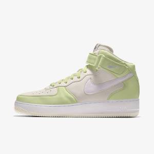 Nike Air Force 1 Mid By You Custom Men's Sneakers Multicolor | NK906NFG