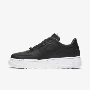 Nike Air Force 1 Pixel Women's Sneakers Black / White / Black | NK819UWT