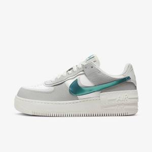 Nike Air Force 1 Shadow Women's Sneakers White / Grey / White | NK019WTU