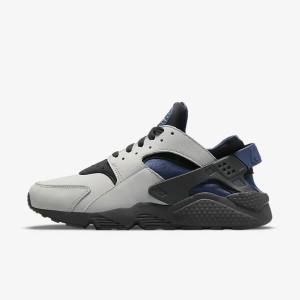 Nike Air Huarache LE Men's Sneakers Grey / Black / Navy | NK360HFV