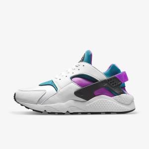 Nike Air Huarache Men's Sneakers White / Black | NK706SRY