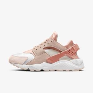 Nike Air Huarache Women's Sneakers White / Khaki Grey / Light | NK372YGM