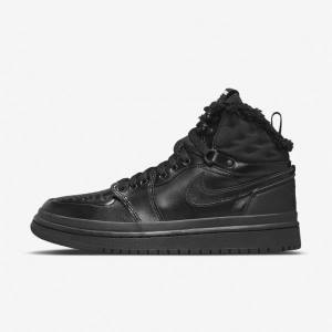 Nike Air Jordan 1 Acclimate Women's Jordan Shoes Black / White | NK961WOI