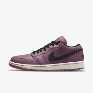 Nike Air Jordan 1 Low SE Women's Jordan Shoes Light Beige / Black | NK036FUK