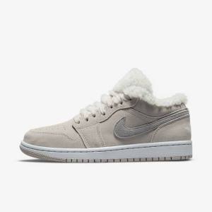 Nike Air Jordan 1 Low SE Women's Sneakers Grey / Grey / White | NK083UTN