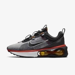 Nike Air Max 2021 Men's Sneakers Black / Red / White | NK456RUF