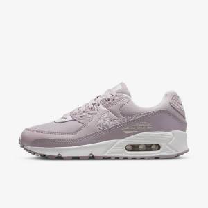 Nike Air Max 90 Women's Sneakers Purple / White | NK289WEQ