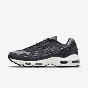 Nike Air Max 96 II Men's Sneakers Grey / Dark Grey / White / Black | NK167IND