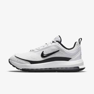 Nike Air Max AP Men's Sneakers White / Light Red / Black | NK437SLK