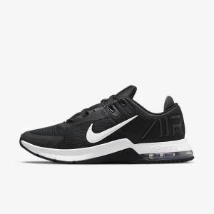 Nike Air Max Alpha Trainer 4 Men's Training Shoes Black / Dark Grey / White | NK736RXQ