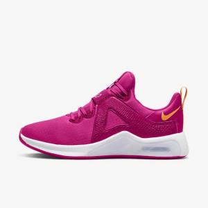 Nike Air Max Bella TR 5 Women's Training Shoes Pink / White / Yellow | NK173AWP