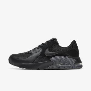 Nike Air Max Excee Men's Sneakers Black / Dark Grey | NK961VFM