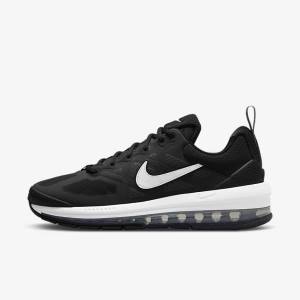 Nike Air Max Genome Men's Sneakers Black / Dark Grey / White | NK628SIJ